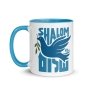 Dove of Peace Mug with Color Inside - 10