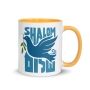 Dove of Peace Mug with Color Inside - 15