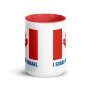 Canada Stands With Israel Mug - Color Inside - 7