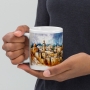 The Holy City of Jerusalem White Glossy Mug - 9