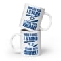 I Stand with Israel! White Mug - 17