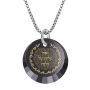 Woman of Valor Necklace Micro-Inscribed with 24K Gold - Proverbs 31:10-31 - 7