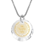 Woman of Valor Necklace Micro-Inscribed with 24K Gold - Proverbs 31:10-31 - 13