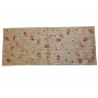 Yair Emanuel Embroidered Table Runner With Pomegranates (Gold) - 1