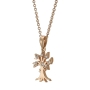Yaniv Fine Jewelry 18K Gold Diamond-Accented Tree of Life Pendant Necklace (Variety of Colors) - 7
