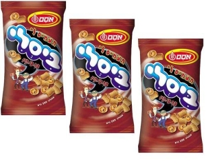 3-pack Osem BBQ Flavored Bissli