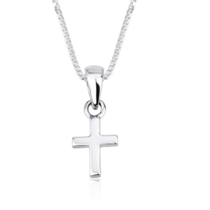 Marina Jewelry Sterling Silver Roman Cross Pendant