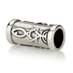 Marina Jewelry Sterling Silver Grafted-In Bead Charm