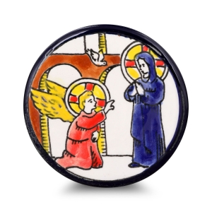 Armenian Ceramics The Annunciation Christmas Ornament