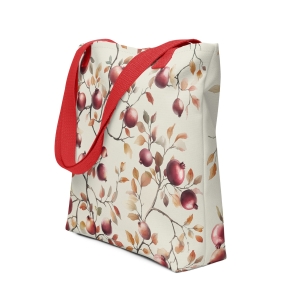 Elegant Pomegranates Design Tote Bag