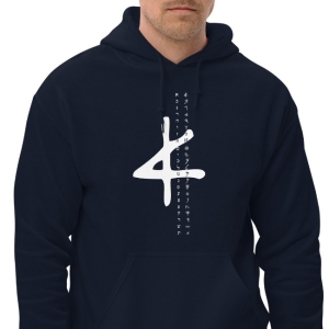 Ancient Hebrew Alphabet Unisex Hoodie - Color Option