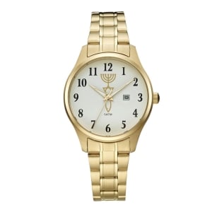 Adi Watches Women's Golden Grafted-In Analog Watch