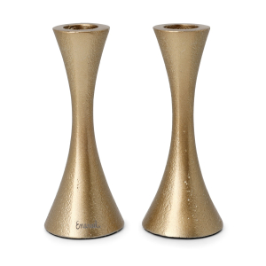 Handmade Brass Candlesticks by Yair Emanuel in Various Heights