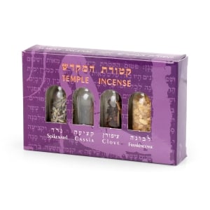 Holy Incense Components (Set of 4 Jars)