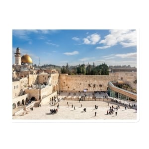 The Western Wall Magnet