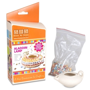 Do-It-Yourself Aladdin Lamp Mosaic Kit