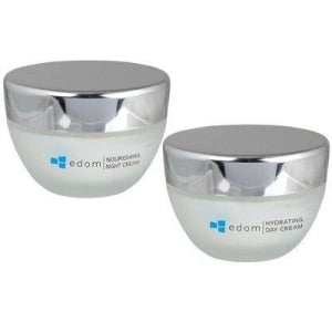 Edom Nourishing Night Cream and Hydrating Day Cream - Normal to Dry Skin