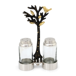 Tree of Life Salt and Pepper Shaker Stand by Yair Emanuel