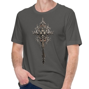 Holy Bronze Cross T-Shirt - Unisex