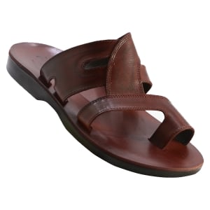 Liam Handmade Leather Men's Jesus Sandals 