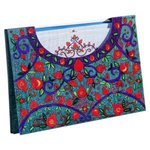 Yair Emanuel Colorful Pomegranate Notelets With Envelopes (Pack of 10)