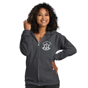 IDF Emblem Unisex Zip Hoodie