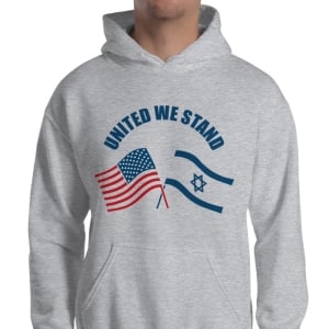 United We Stand - Israel and USA Unisex Hoodie