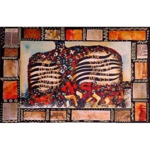 Victor Shrem Hand-Signed and Limited Edition 10 Commandments Serigraph