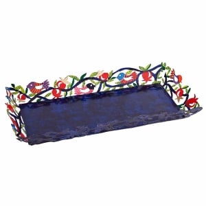 Yair Emanuel Multicolored Pomegranates Tray