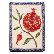 Art in Clay Limited Edition Pomegranate Ceramic Wall Hanging