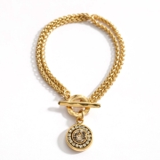 Danon Jewelry "Louis XIV" Chain Bracelet