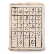 Art in Clay Limited Edition Ancient Hebrew Ceramic Wall Hanging