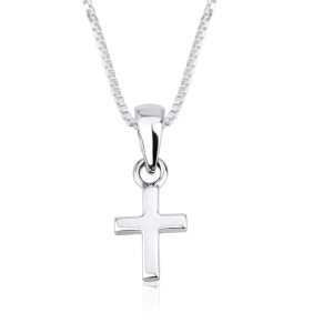 Marina Jewelry Sterling Silver Roman Cross Pendant 