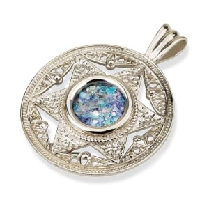 Roman-Glass-and-Silver-Emerging-Star-of-David-Pendant-R19312_large.jpg