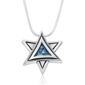 Roman-Glass-and-Silver-Star-of-David-Necklace-RA-39RG_large.jpg