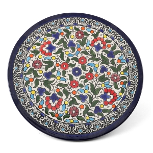 Armenian Ceramic Flower Plate