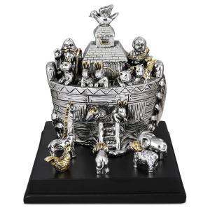 Noah's Ark Silver-Plated Miniature - Large