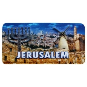 Detailed Holy City of Jerusalem Magnet