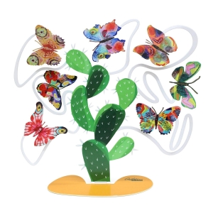 Butterflies' Dance Signed Sculpture by David Gerstein 