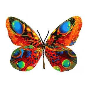 David Gerstein "Alona" Butterfly Wall Sculpture