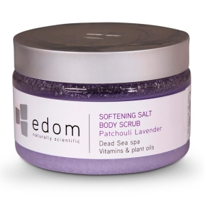 Edom Softening Salt Body Scrub - Patchouli Lavender 