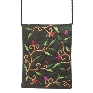 Yair Emanuel Embroidered Bag - Flowers