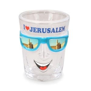 "I Love Jerusalem" Souvenir Shot Glass