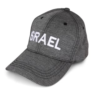 Israel Baseball Cap (Gray)