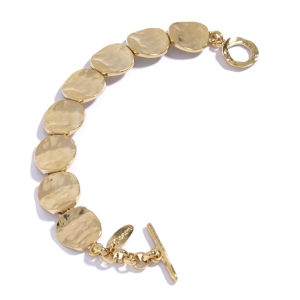 Danon Jewelry Hammered Circles Bracelet