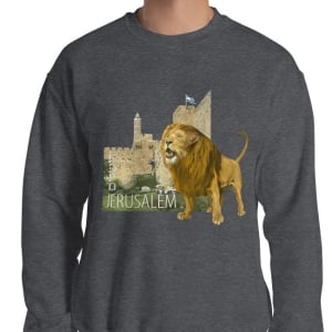 Jerusalem Lion Unisex Sweatshirt