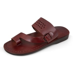 Jesus Sandals Leather | My Jerusalem Store