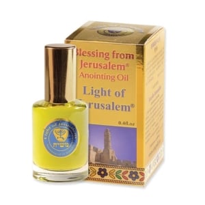 Light of Jerusalem Anointing Oil – Gold Line (12 ml)