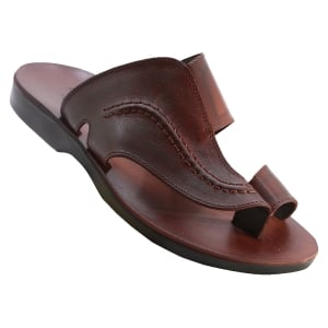 Eber Handmade Men's Leather Jesus Sandals