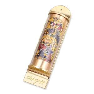 Marc Chagall 12 Tribes Mezuzah – Levi (Limited Edition)